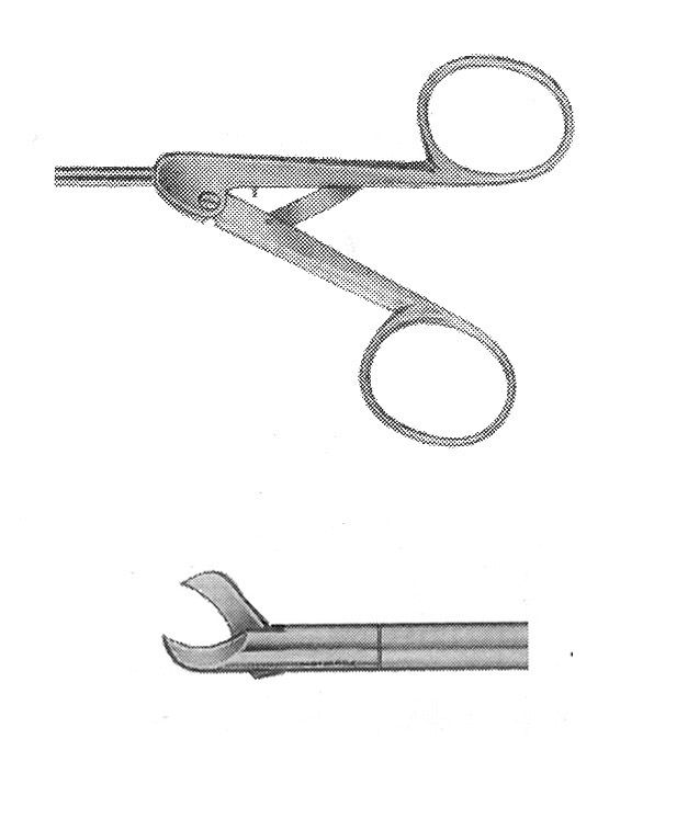 İZOLESİZ MAKAS Z MODEL SAPLI ÇAP : 5MM L:36CM